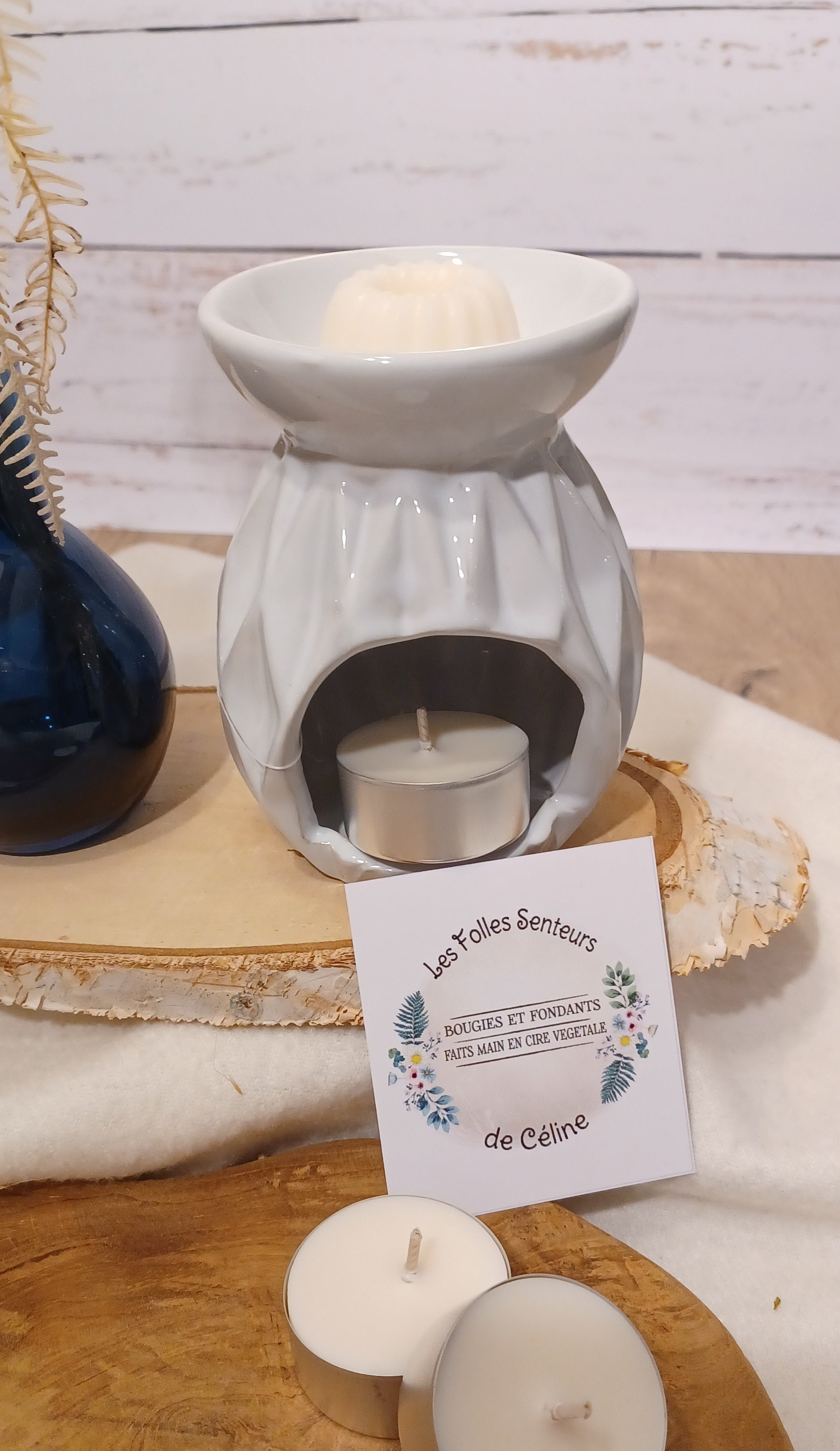 brûle-parfum Hestia blanc