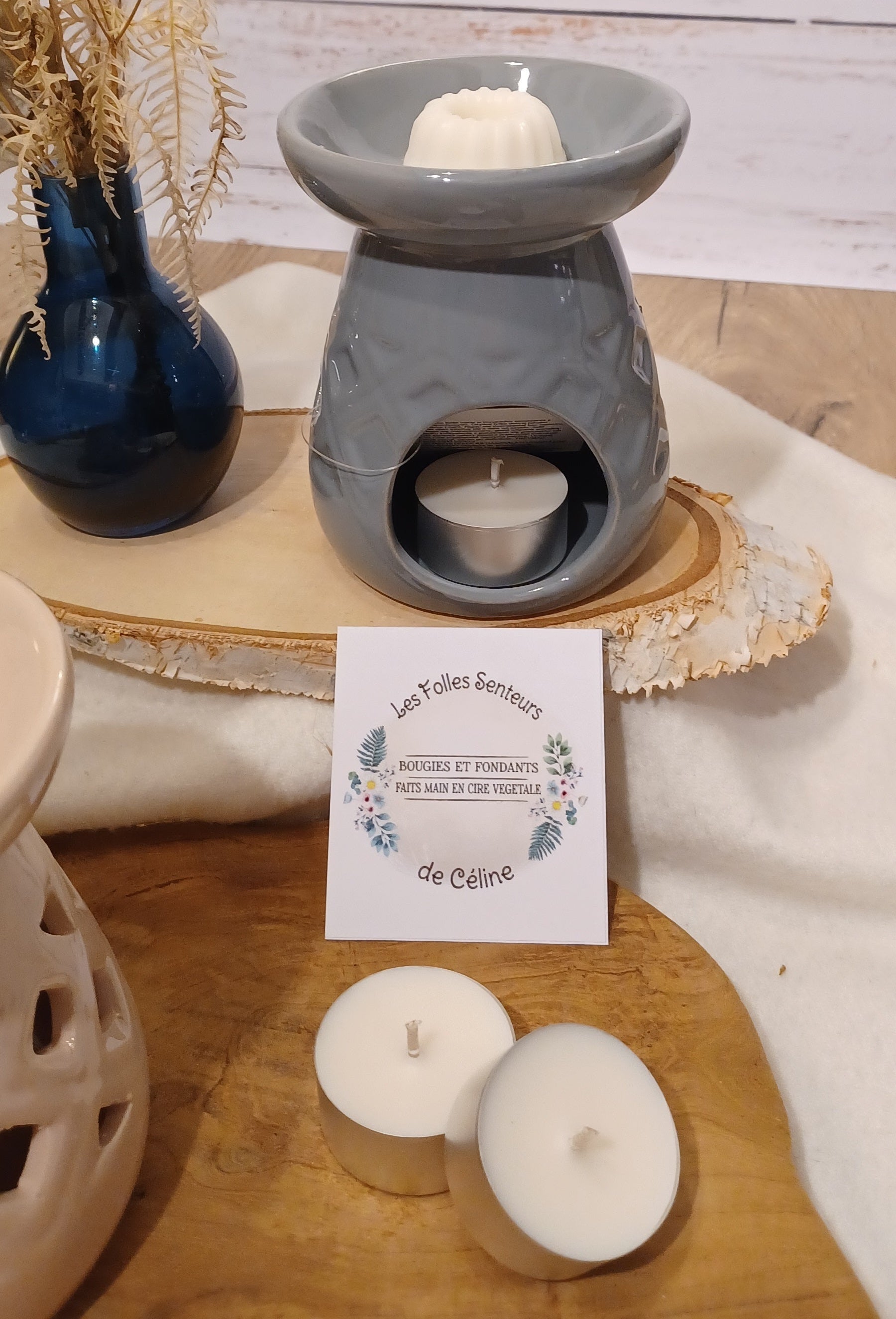 Bougies chauffe-plats