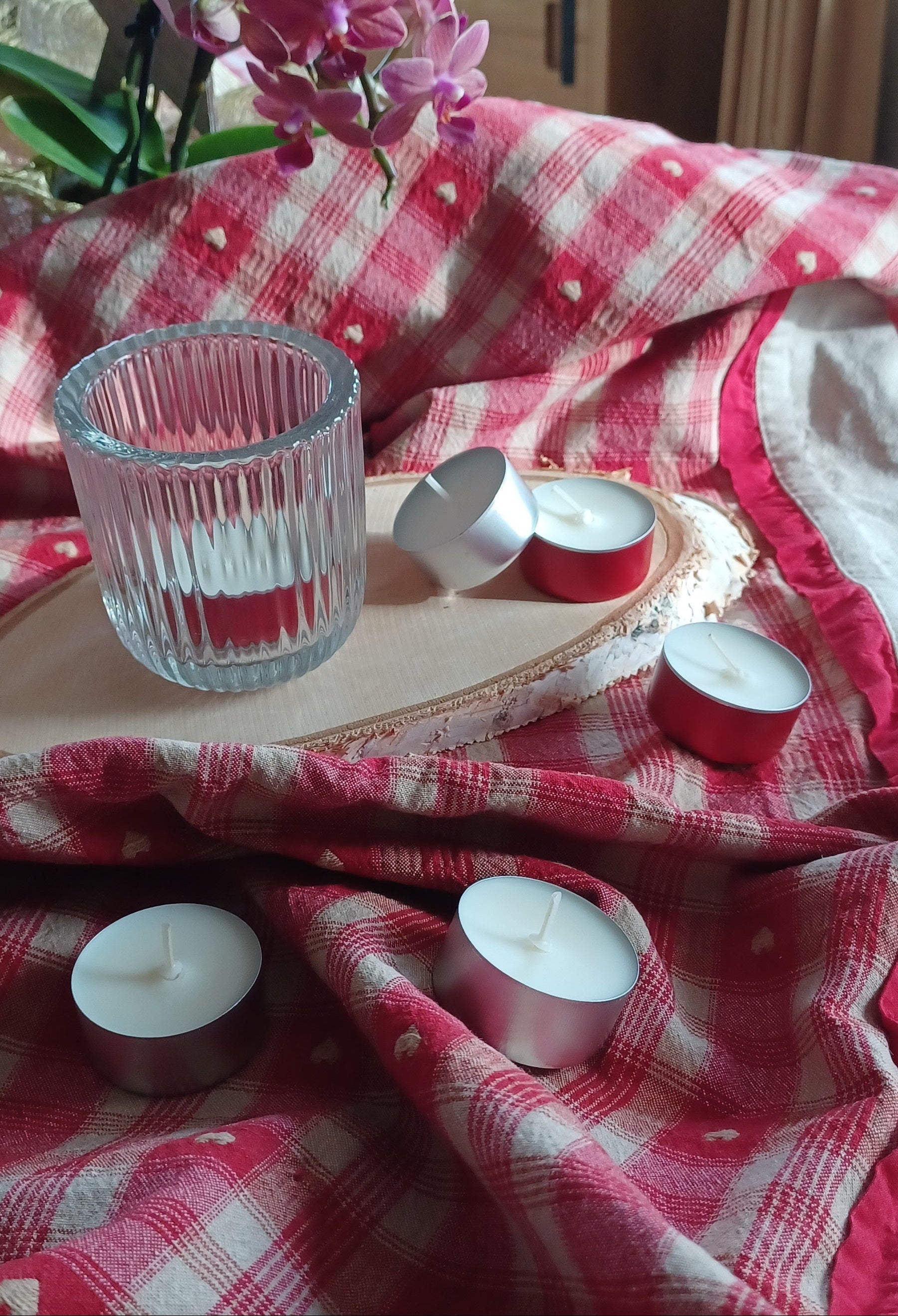 Bougies chauffe-plats