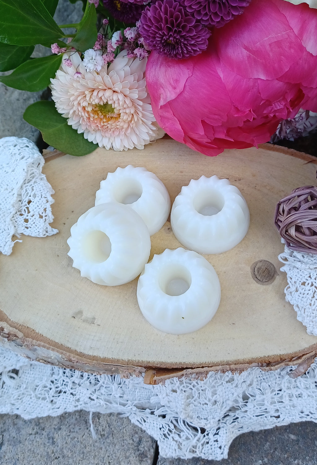 Fondant cire de coco parfum Cocooning à la fleur de coton et jasmin