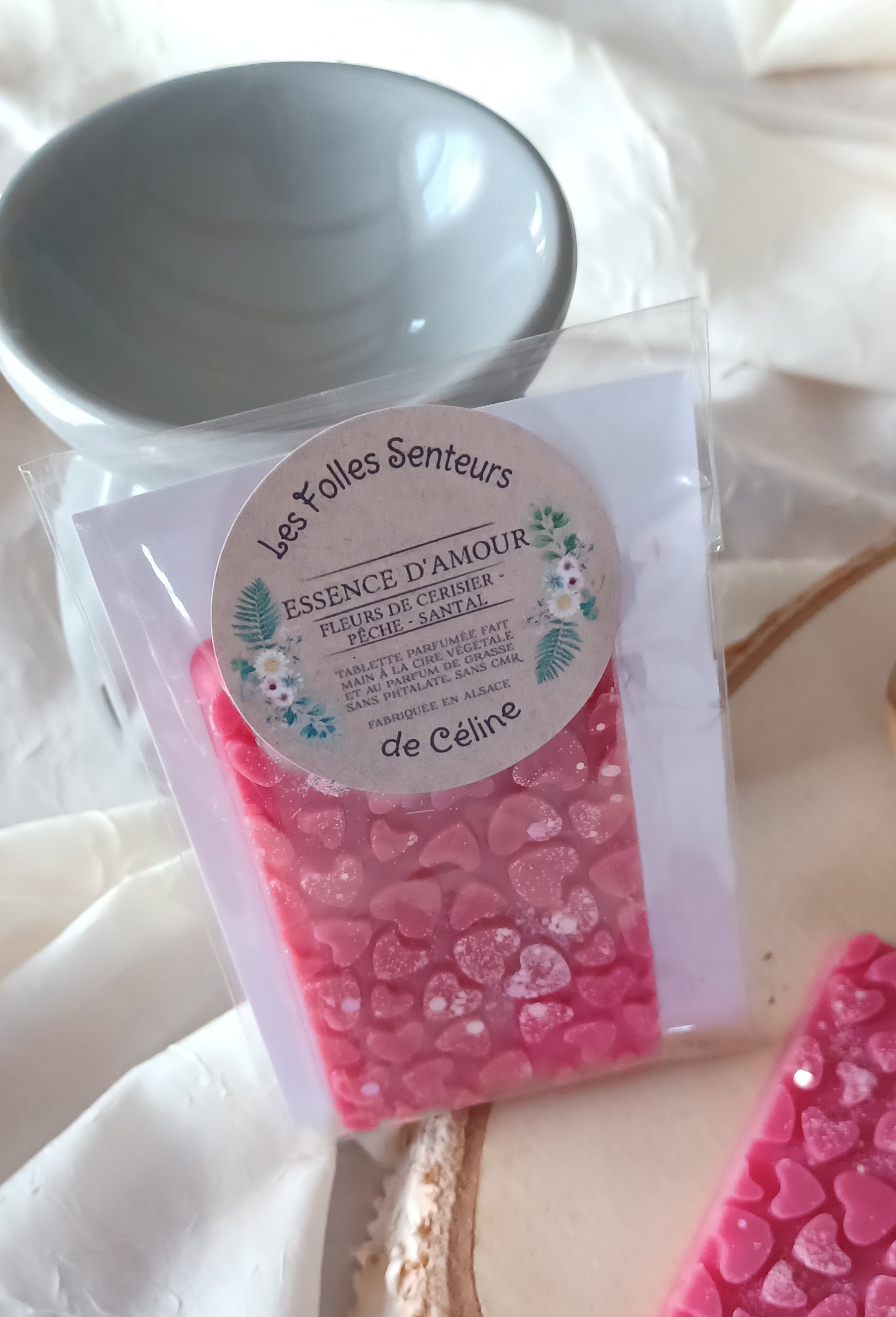 Tablette fondante Essence d'Amour