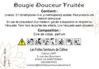 Bougie Douceur Fruitée