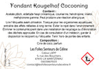 Étiquette CLP fondant Cocooning