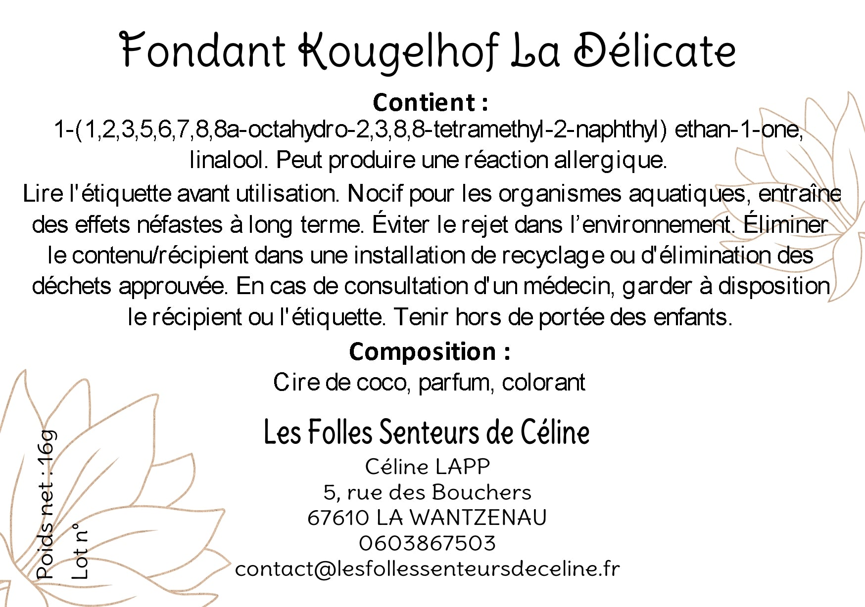 Fondant kougelhof La Délicate