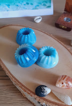 Fondants Plongée à Santorin à la cire de coco et aux notes d'grumes, embruns salés, cèdre