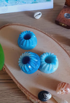 Fondants Plongée à Santorin à la cire de coco et aux notes d'grumes, embruns salés, cèdre