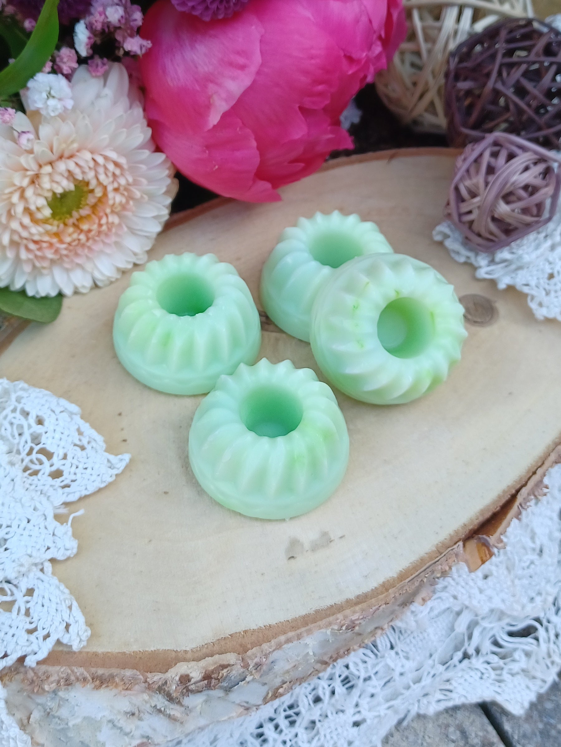 Fondant kougelhof cire de coco, parfum Moustik'Air à la citronnelle