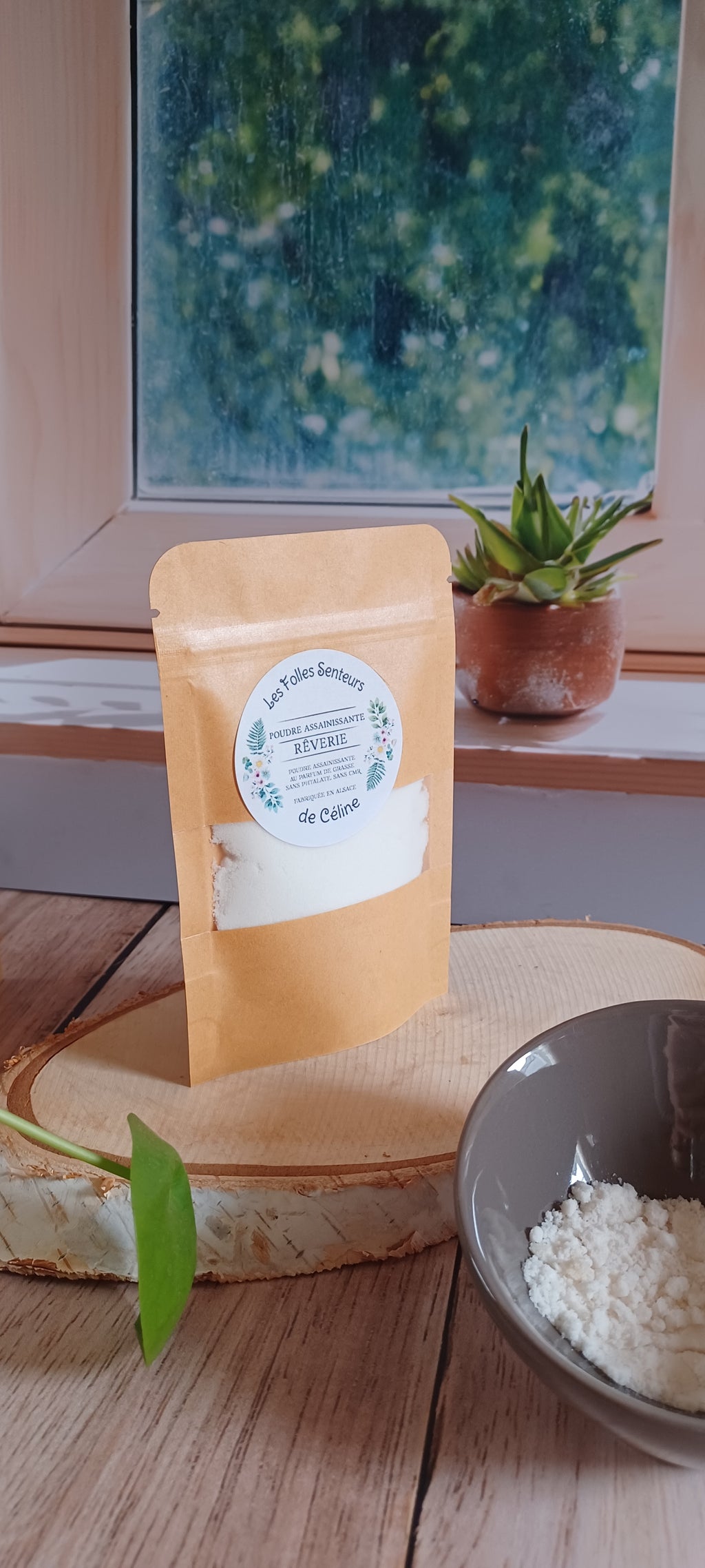sachets de poudre assainissante parfum Rêverie en 50g