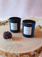 Bougie Sérénité à la cire de colza et aux notes d'aloé vera et de fleurs blanches