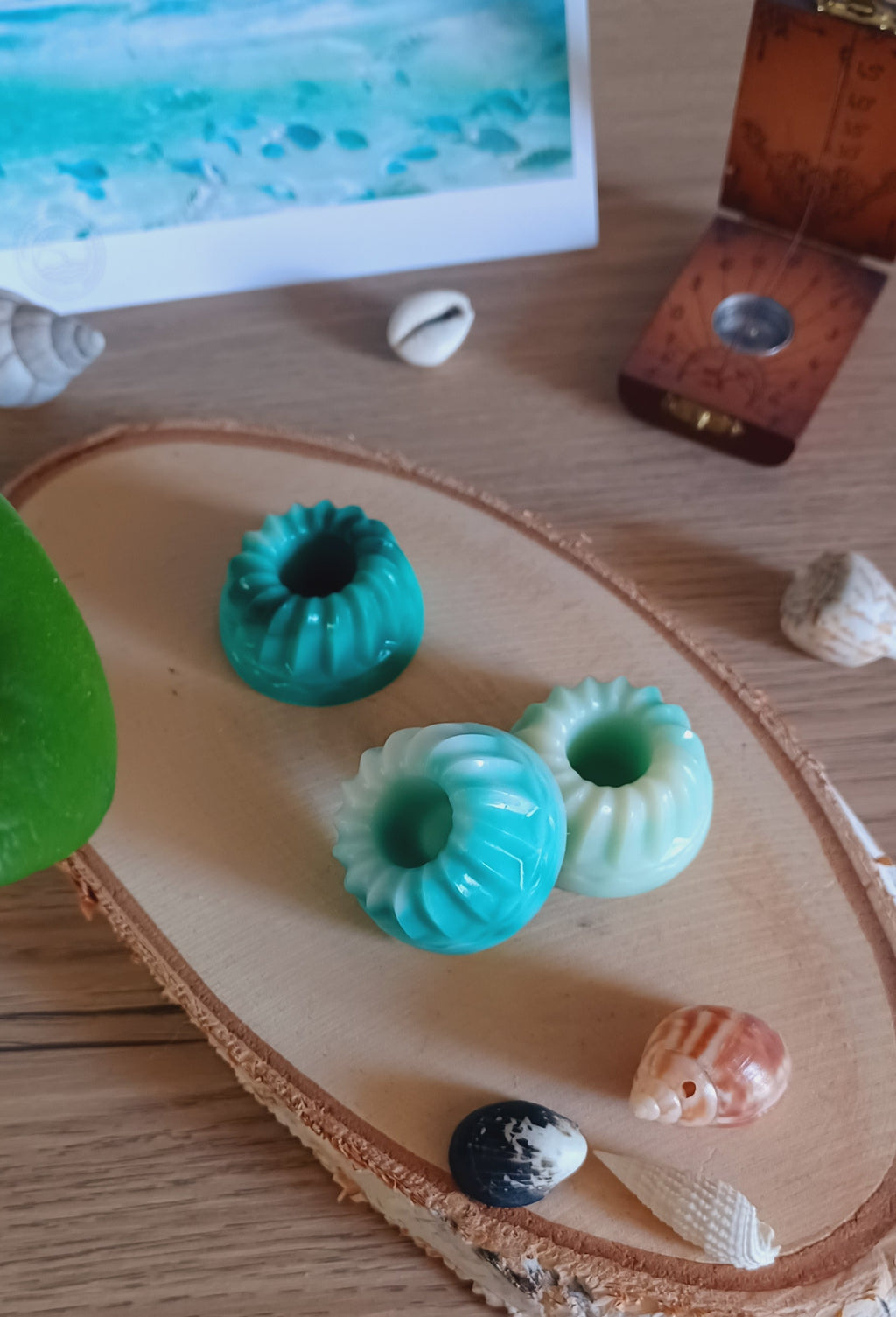 Fondant Escale à Bali à la cire de coco et aux notes de coco, ylang-ylang, jasmin, santal